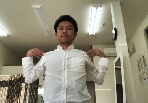 磐田　整体　肩こりは揉むな！！動かせ！！！