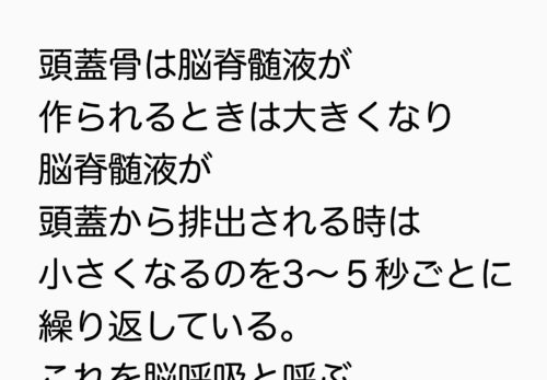 〜１０月〜　脳呼吸できていますか？ 不調の原因はこれです！　